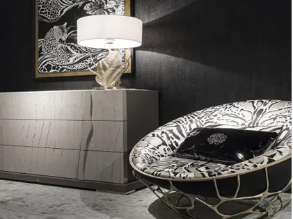 Artistic Luxury Living — Visionnaire’s Emotional Space Design with Sculptural Seating & Textured Sto