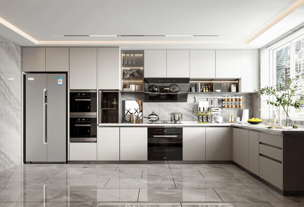 Custom Built-in Kitchen Cabinets | Interior Fixtures for Hotel & Apartment Projects