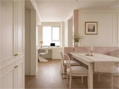 Light French Cream Style Full House | Warm & Cozy Vintage Home Design