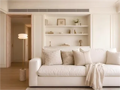 Light French Cream Style Full House | Warm & Cozy Vintage Home Design