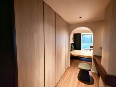 Arched Niche & Full House Custom Wall Cabinet Project