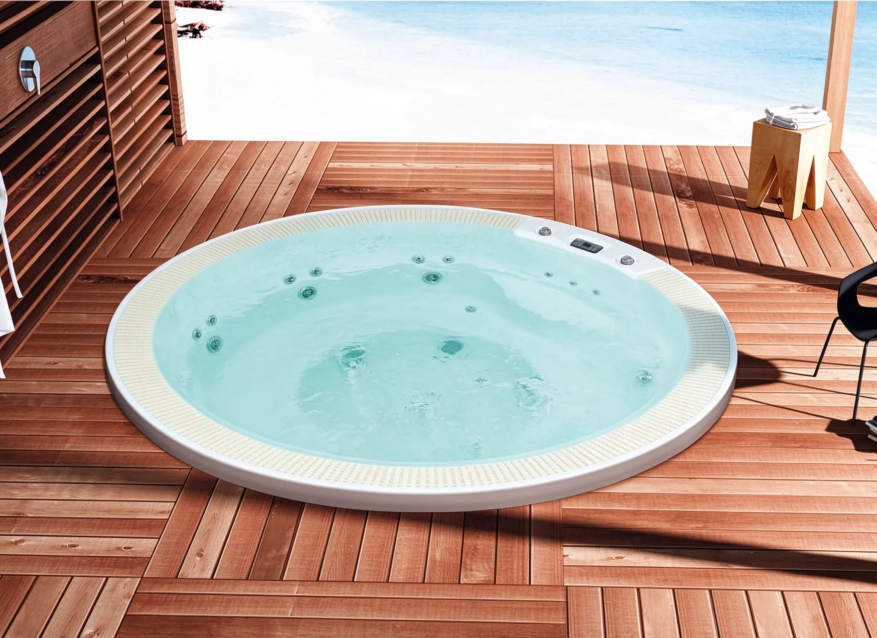 Customizable Shape Outdoor Spa, Personalized Hydrotherapy Pool