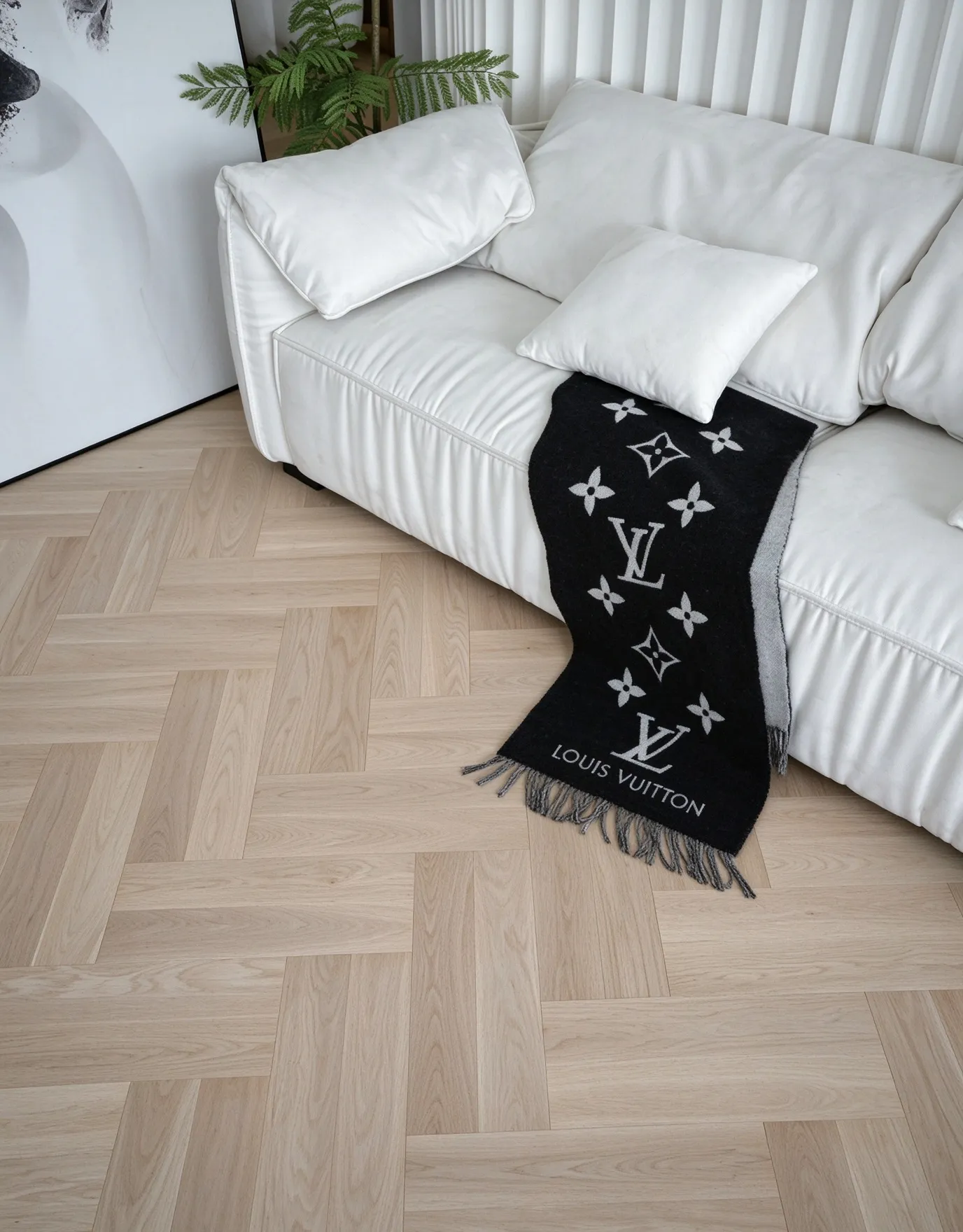 European Oak Herringbone Engineered Wood Flooring
