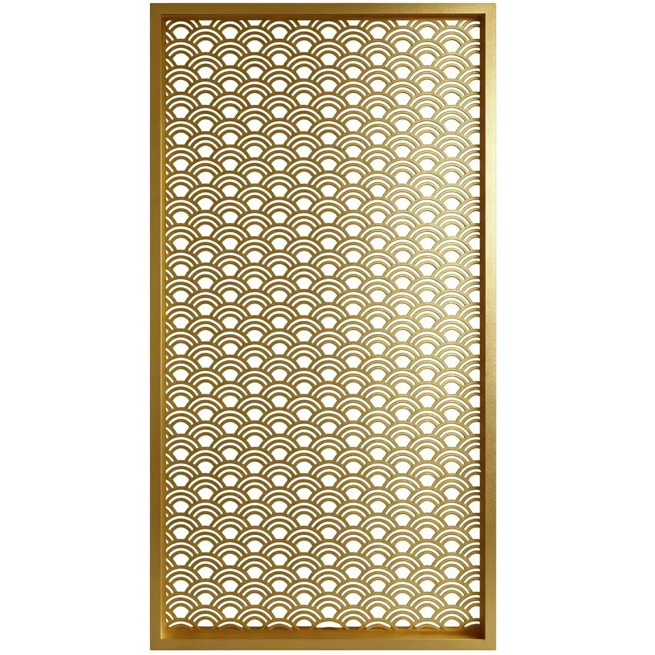 Custom Laser Cut Metal Screen | Decorative Partition for Hotel Reception