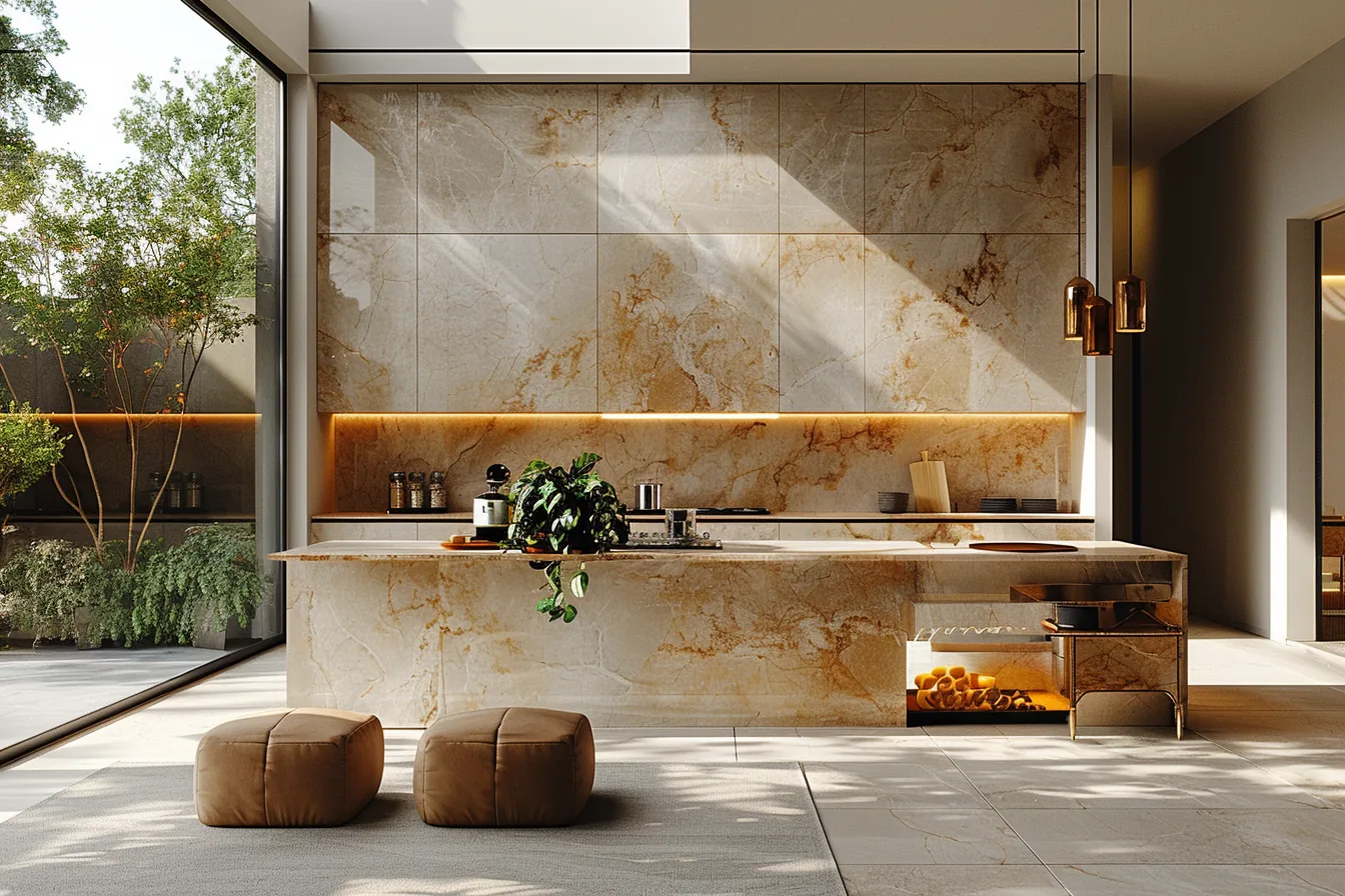 Patterned Acrylic Cabinets