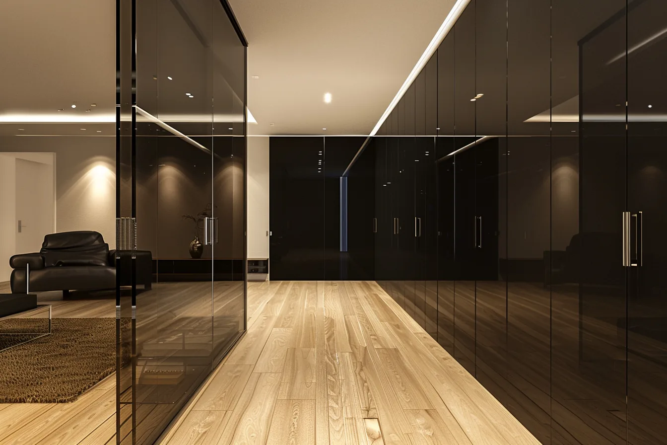Black Acrylic Wardrobes