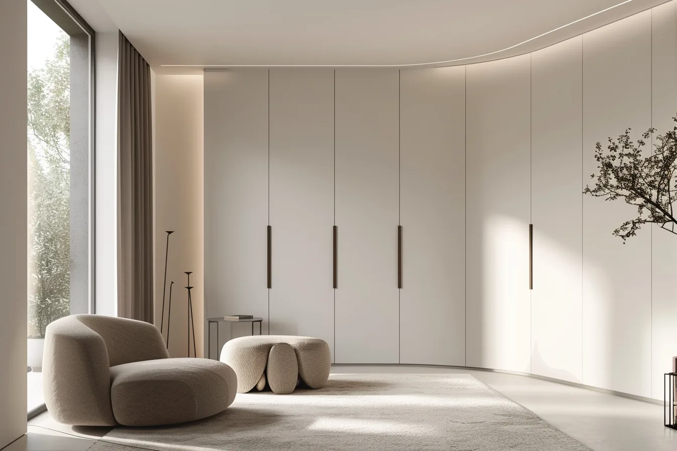 Hinged Door Corner Wardrobes