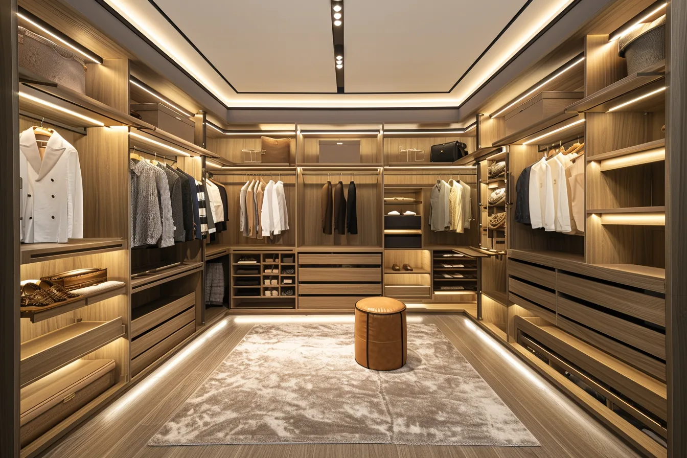 U Shaped Corner Wardrobes