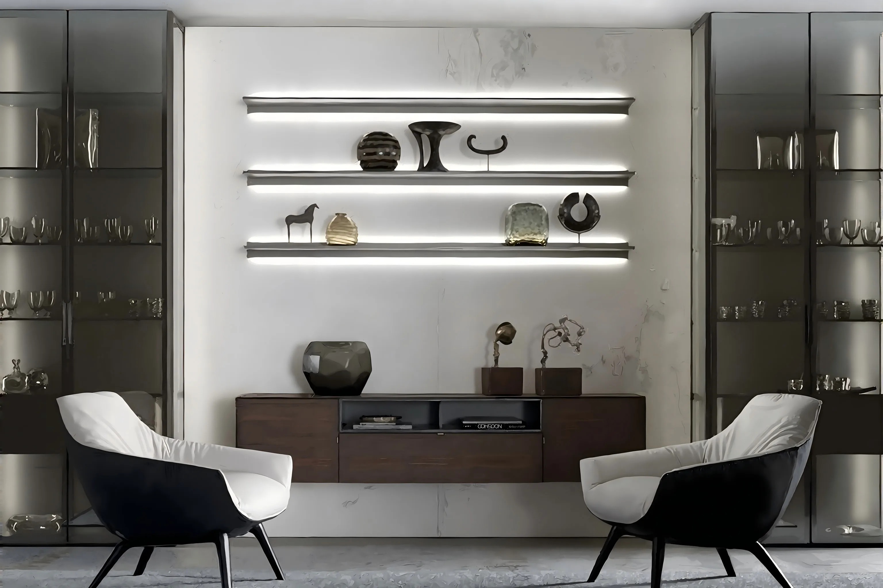 open display units