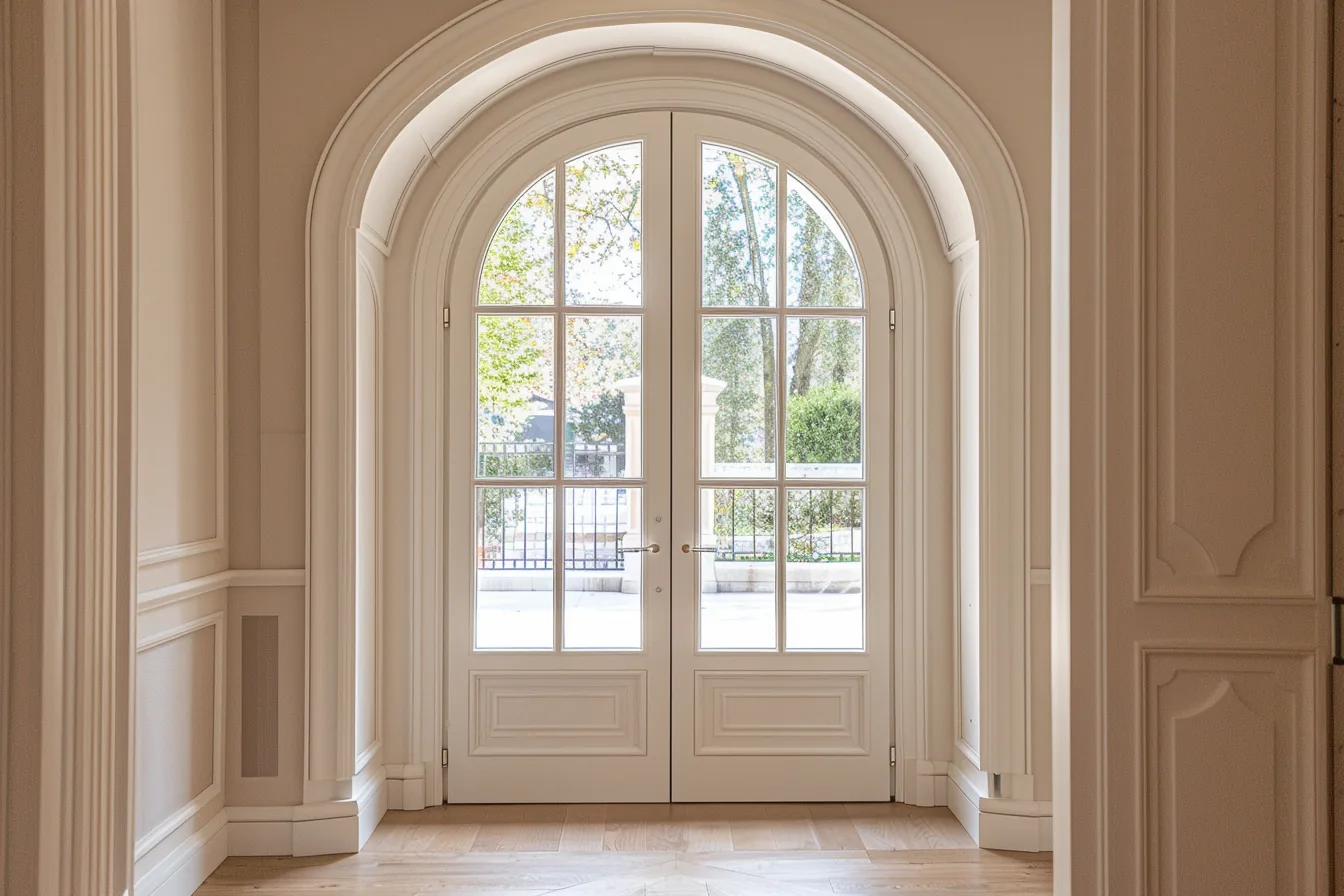 Arched French Doors