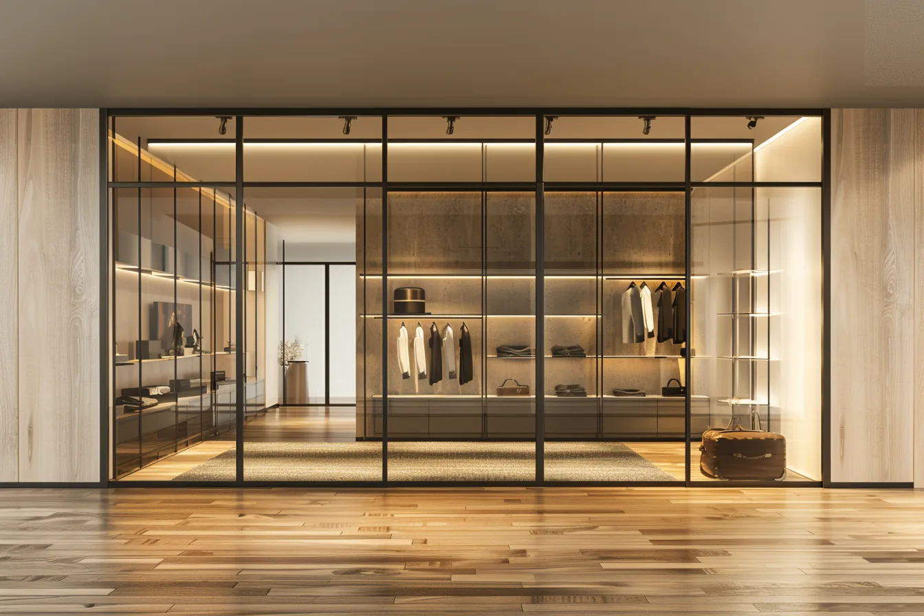 Clear Glass Wardrobes