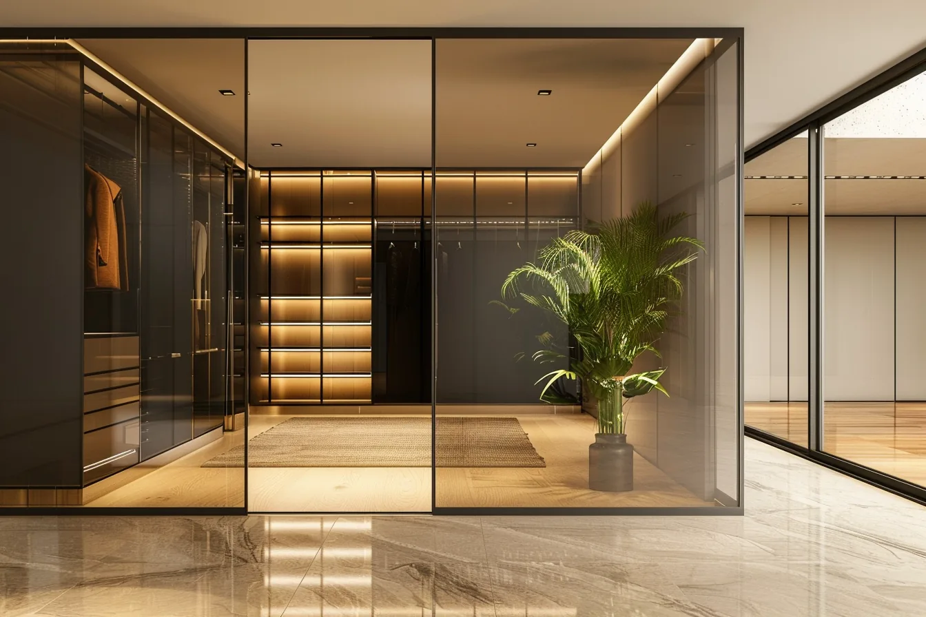 Smoked Glass Wardrobes