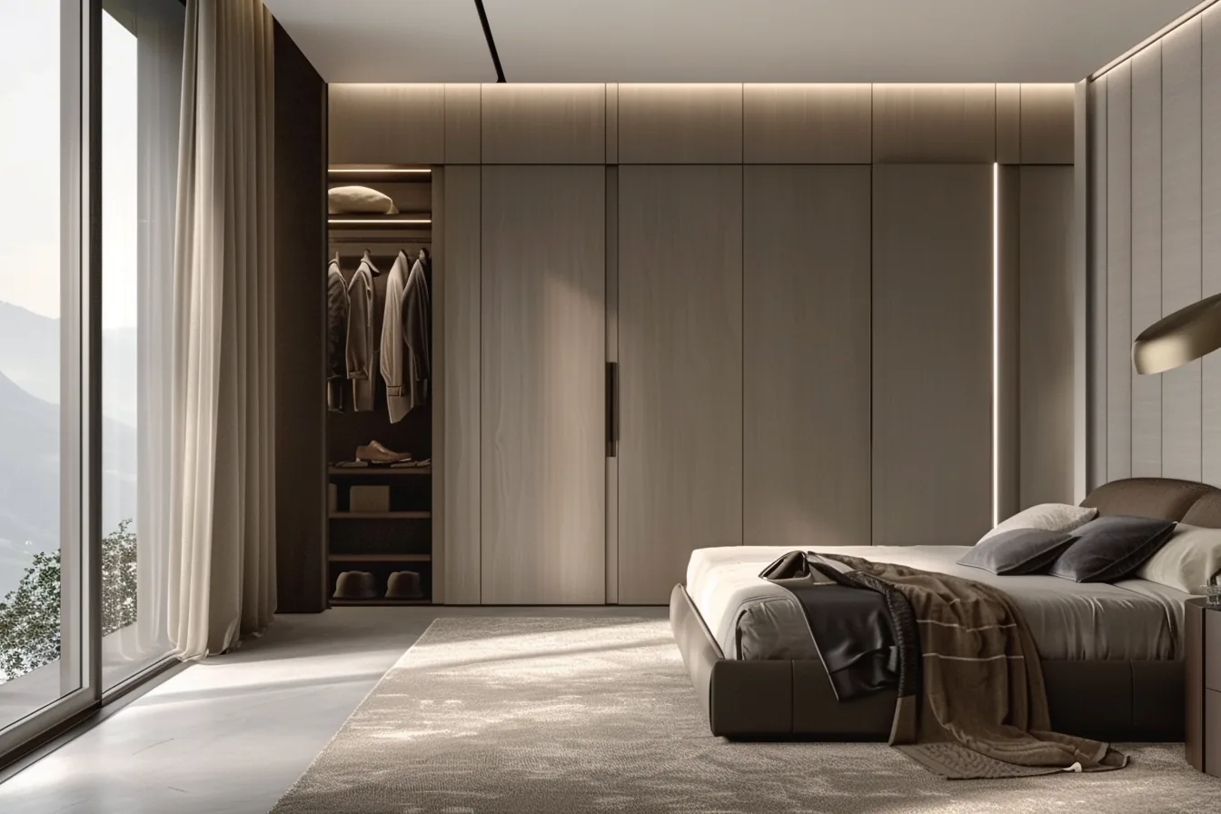 Matte Lacquer Wardrobes