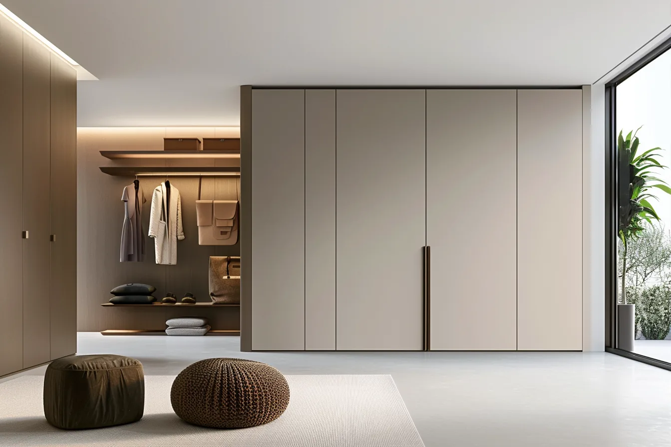 Two Tone Lacquer Wardrobes
