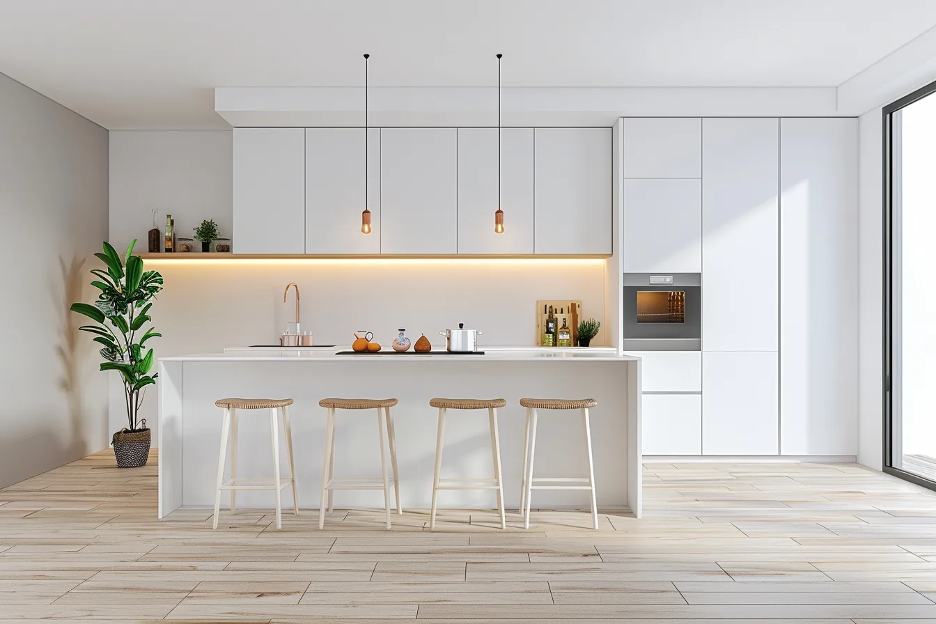 White Matte Cabinets