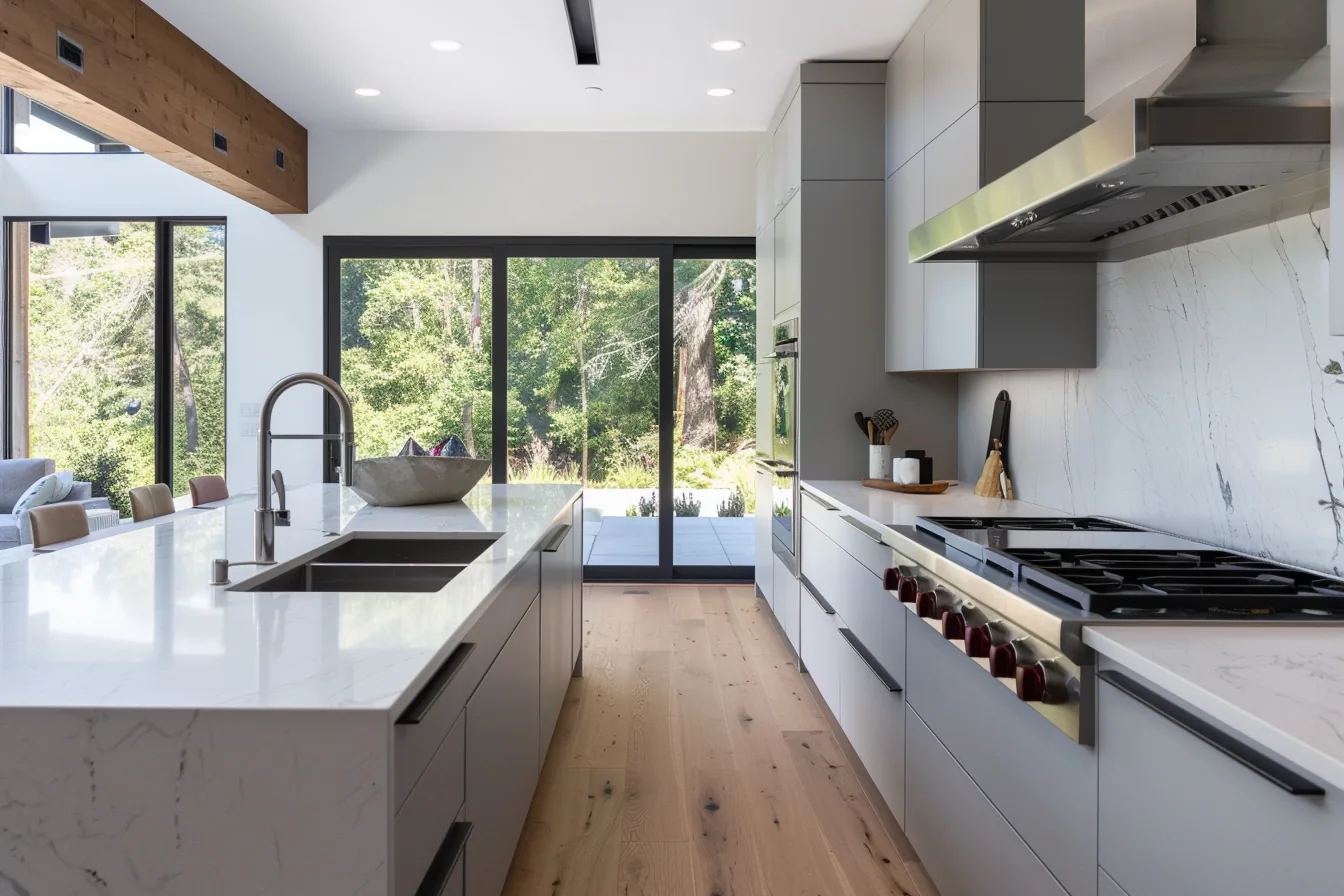 Matte Melamine Cabinets