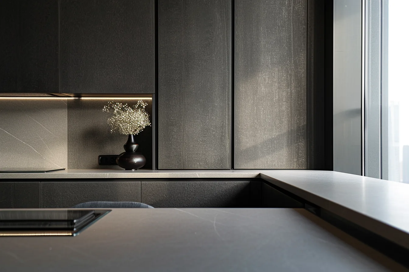 Textured Melamine Cabinets