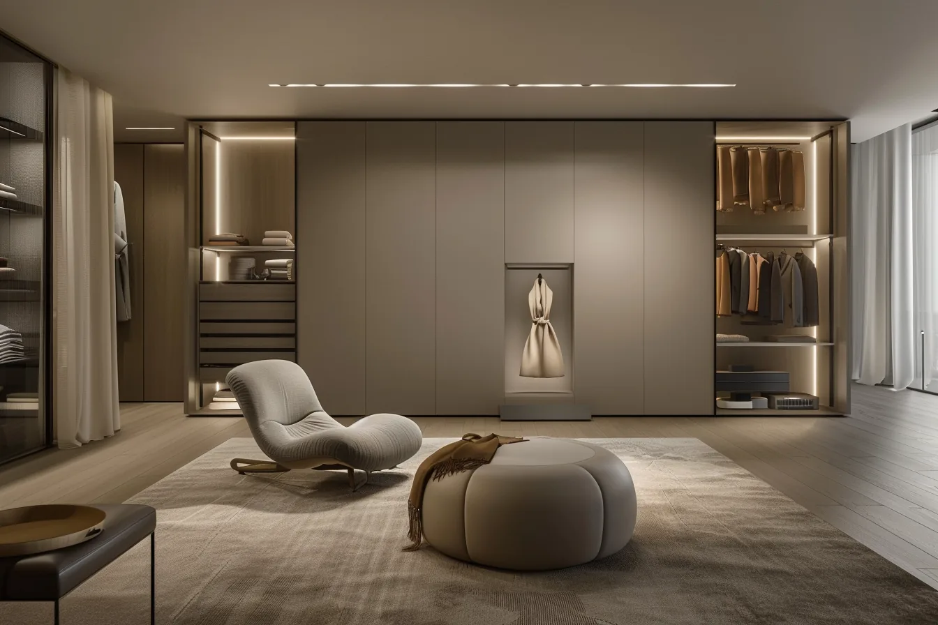 Matte Finish Melamine Wardrobes