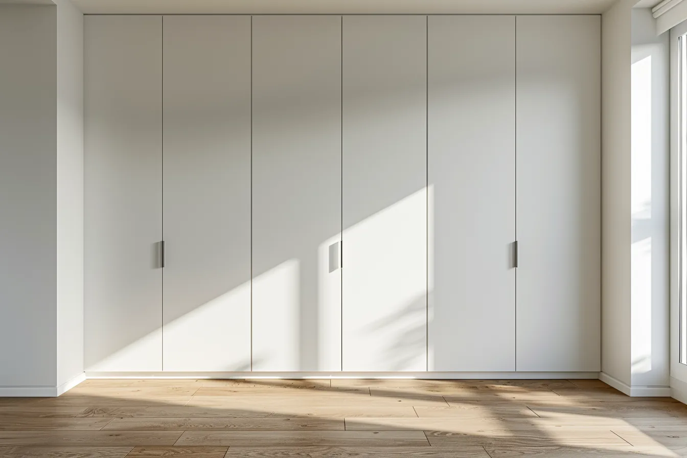 Solid Color Melamine Wardrobes