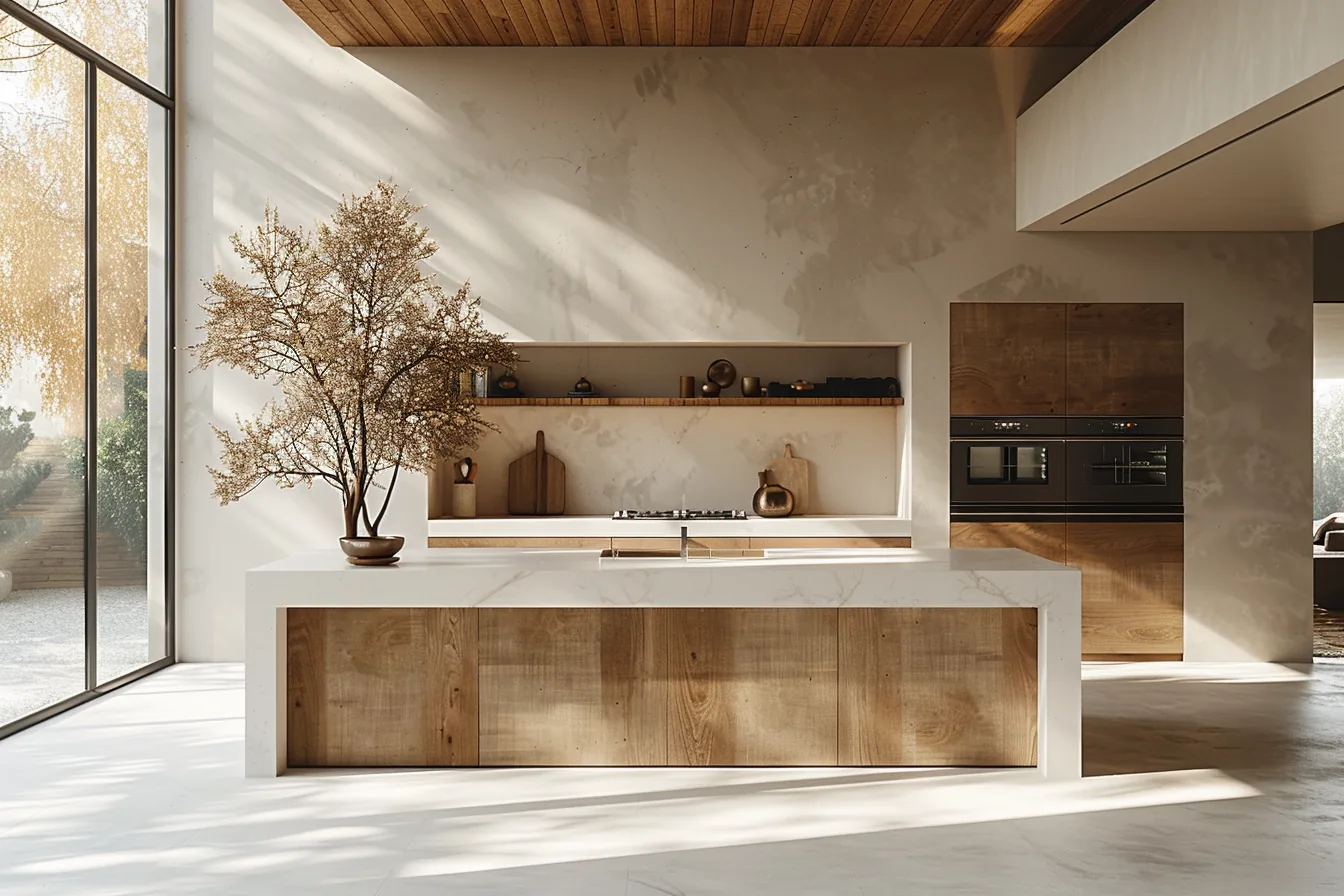 Two Tone Minimalist Cabinets