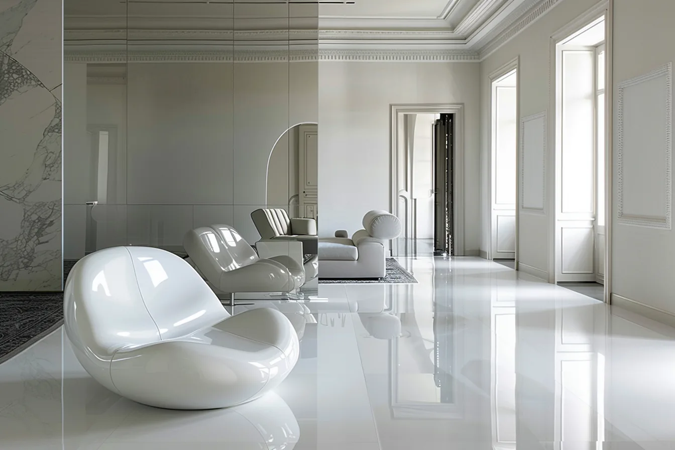 Glass & Glossy Panels
