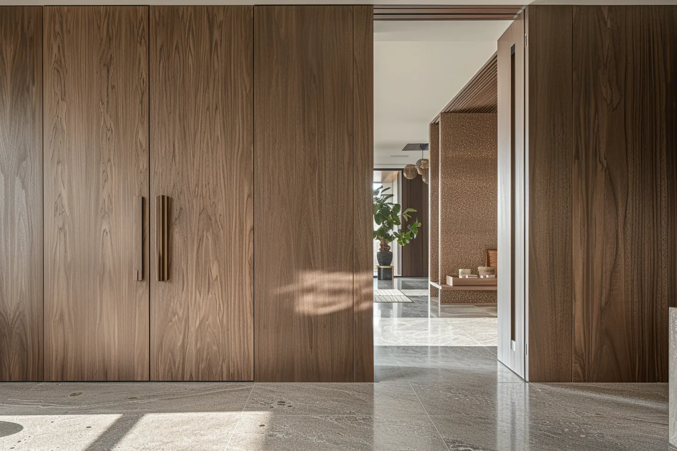 Wood Veneer Pocket Doors