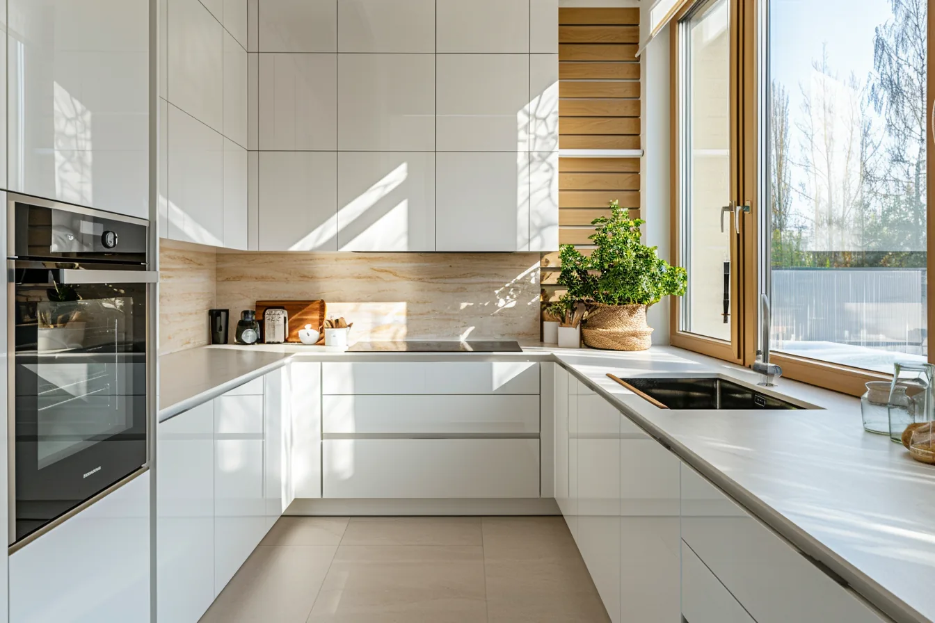 High Gloss PVC Cabinets