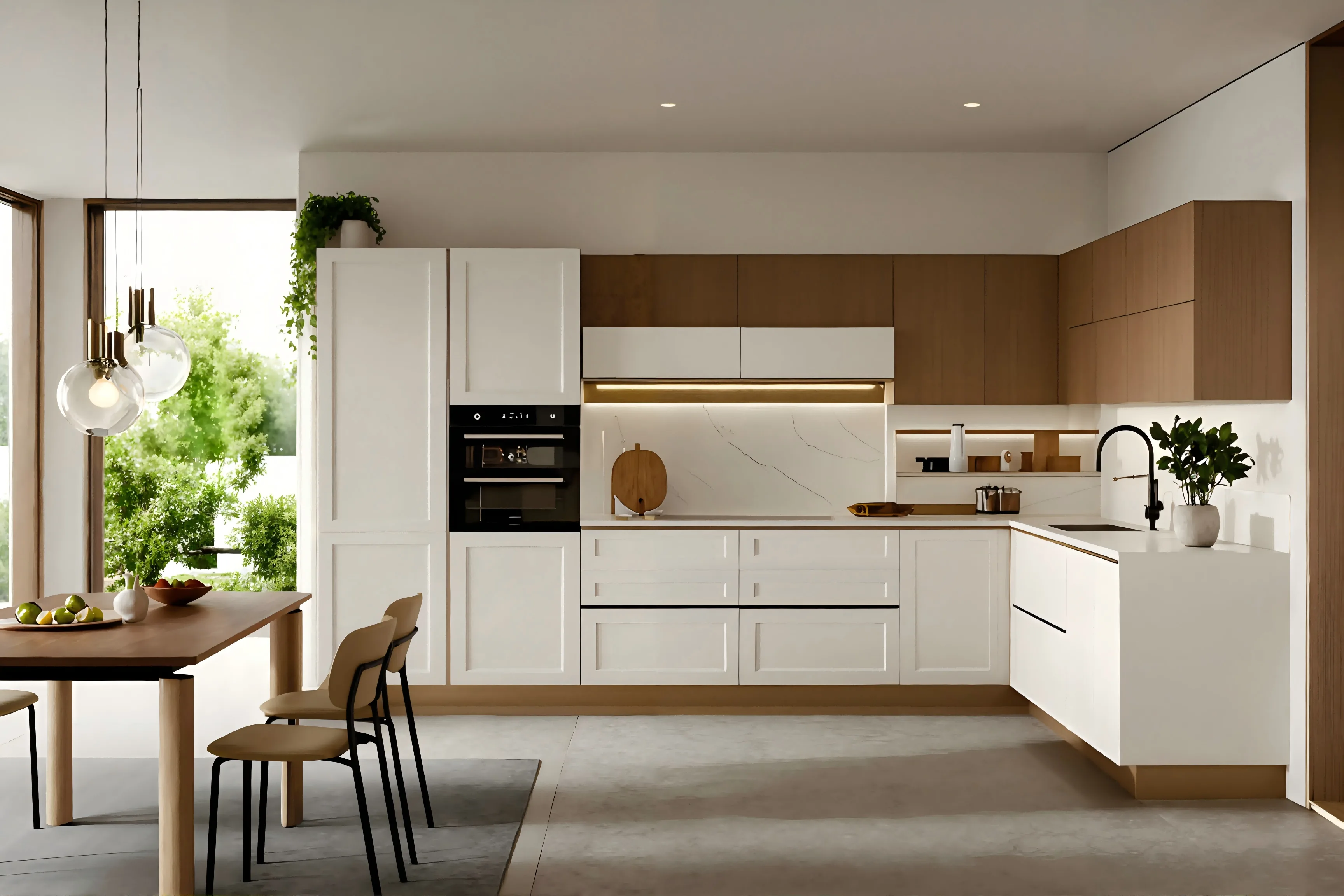 matte pvc cabinets