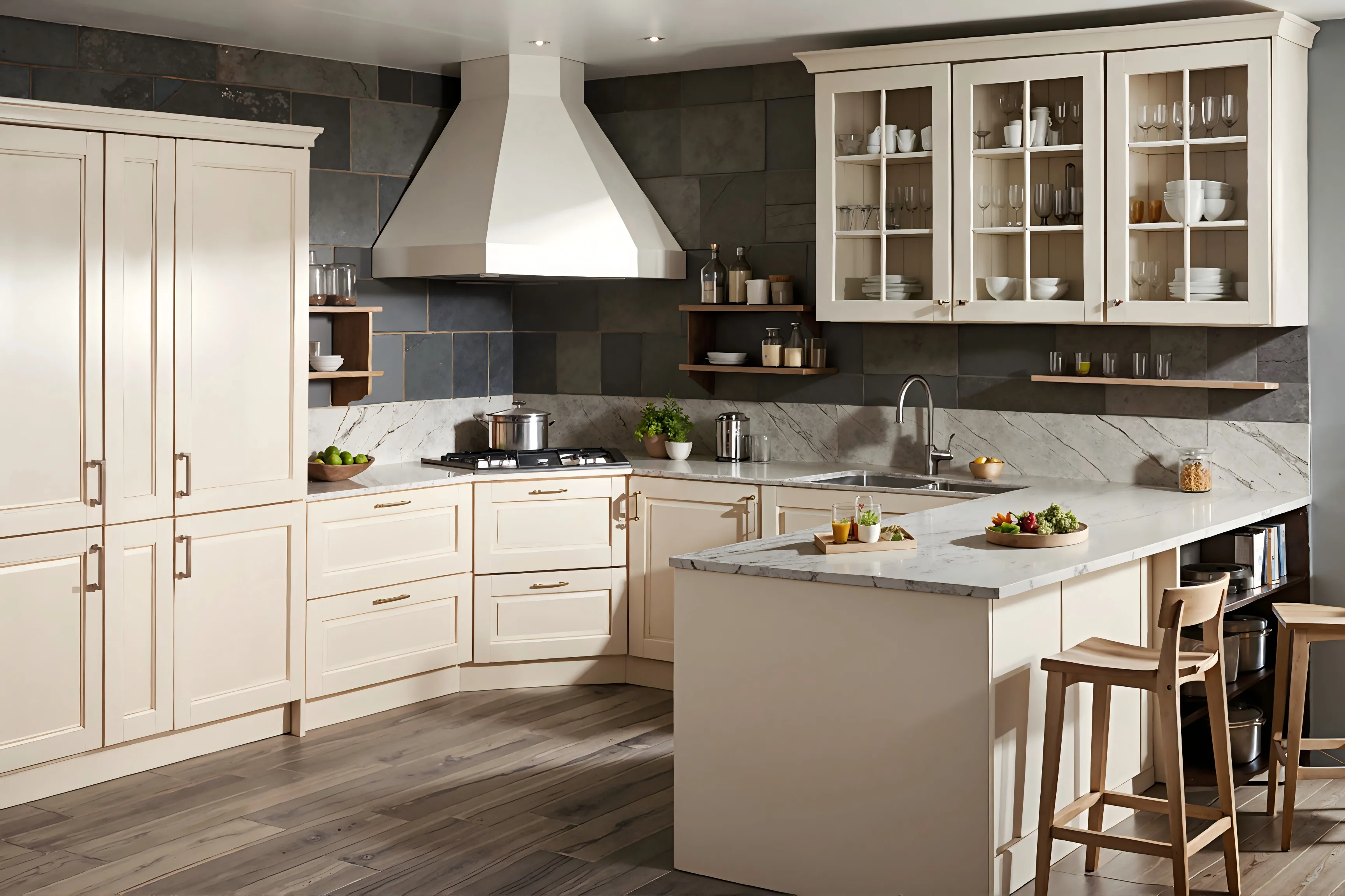 Shaker Style PVC Cabinets