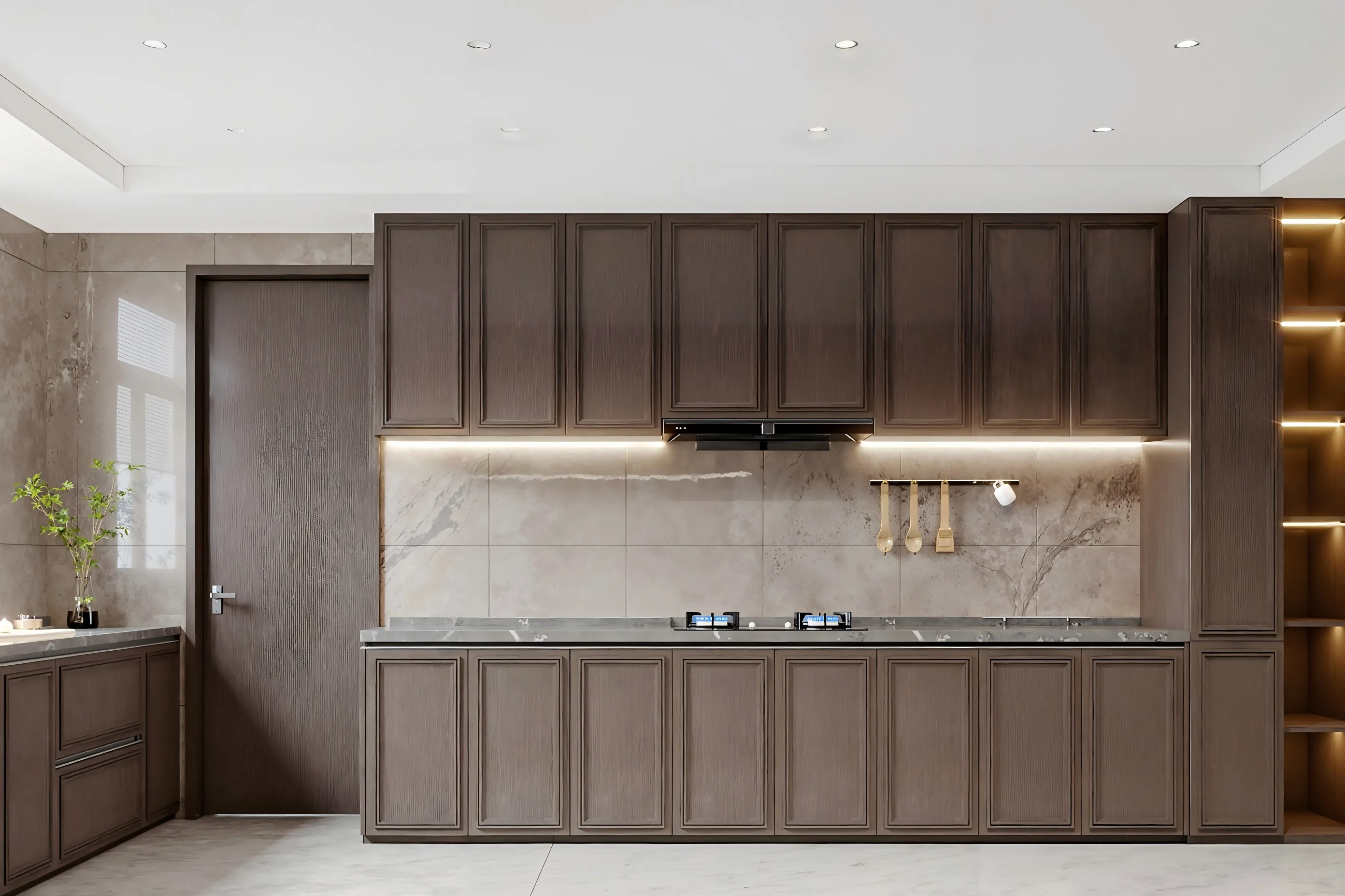 wood grain pvc cabinet