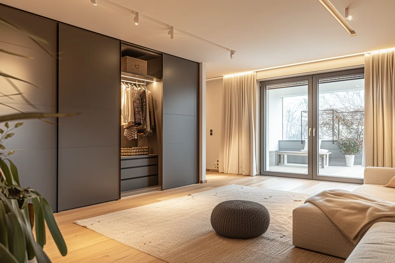 Matte Sliding Door Wardrobes