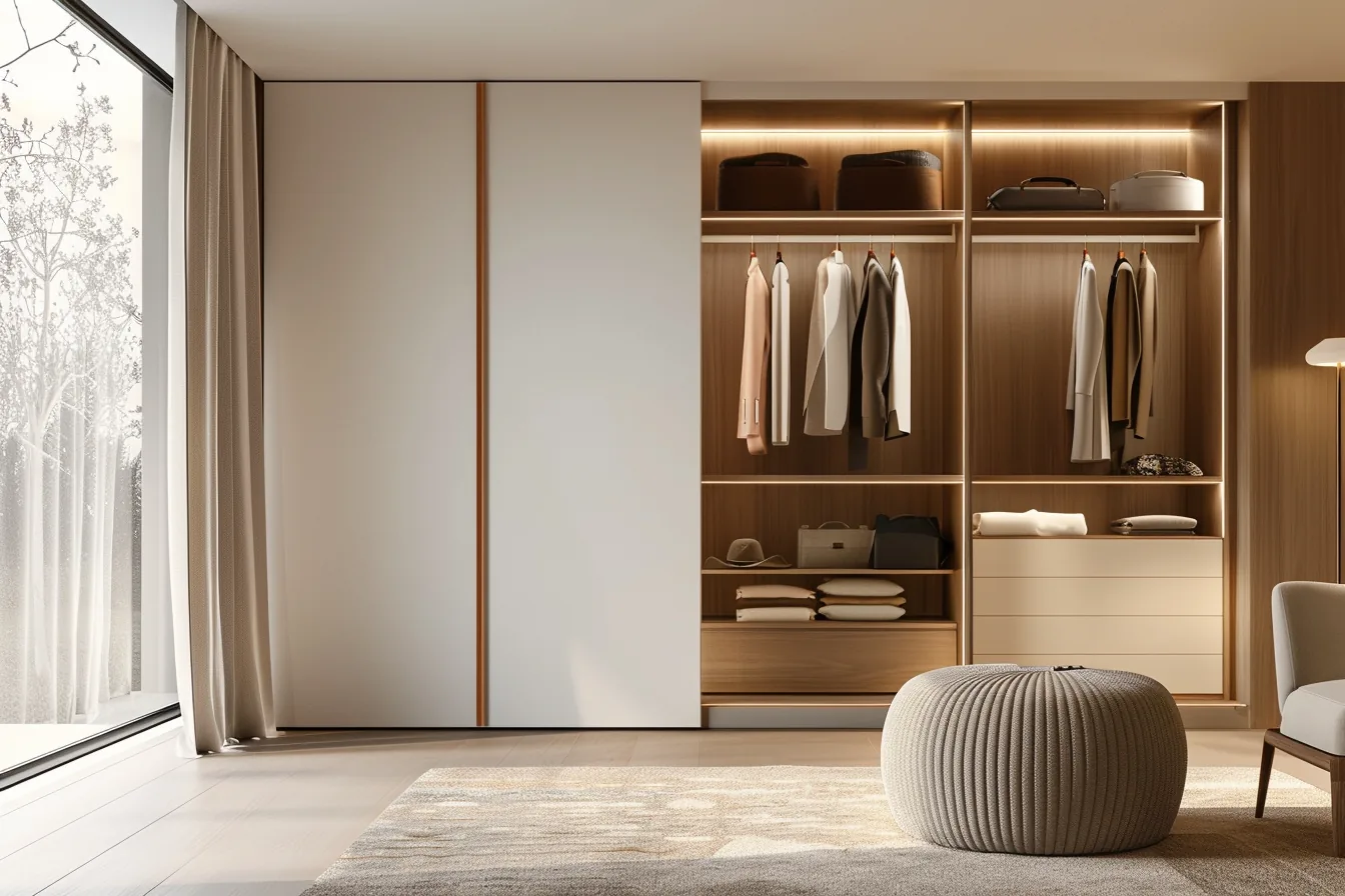 Two Tone Sliding Door Wardrobes