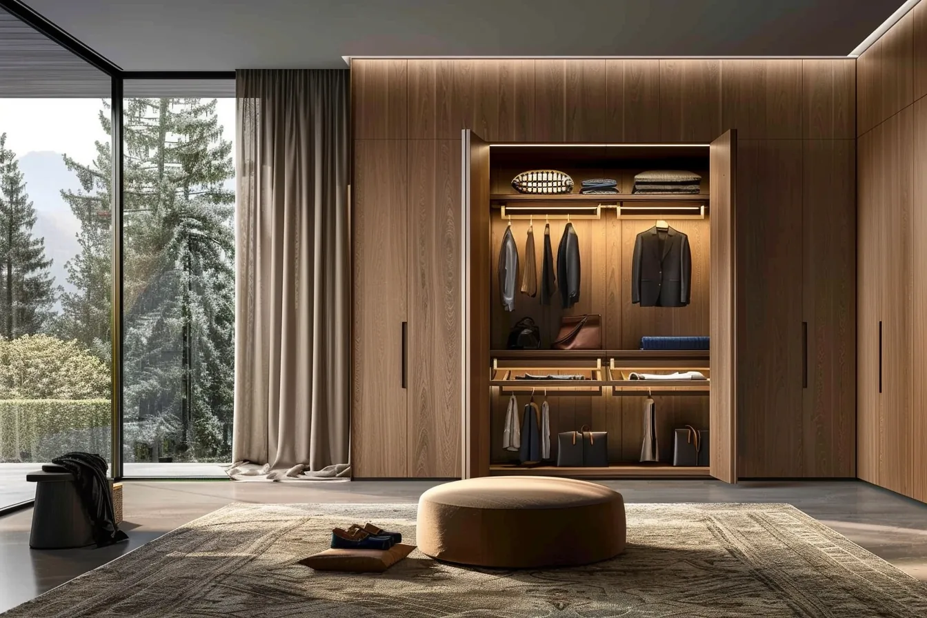 Cherry Solid Wood Wardrobes