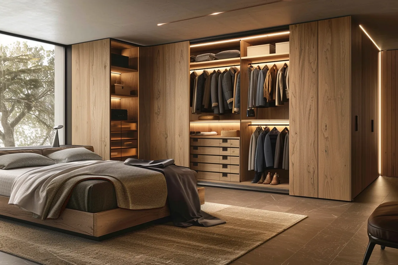 Rustic Solid Wood Wardrobes