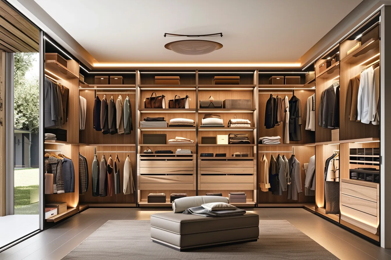 Boutique Style Walk in Wardrobes