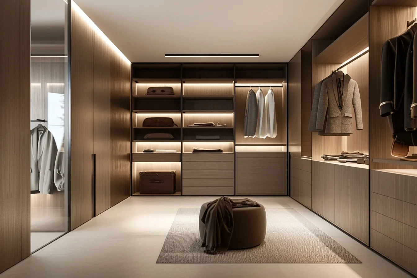 High Gloss Veneer Wardrobes