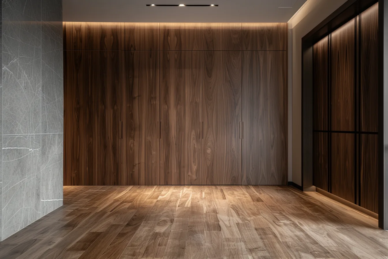 Walnut Veneer Wardrobes