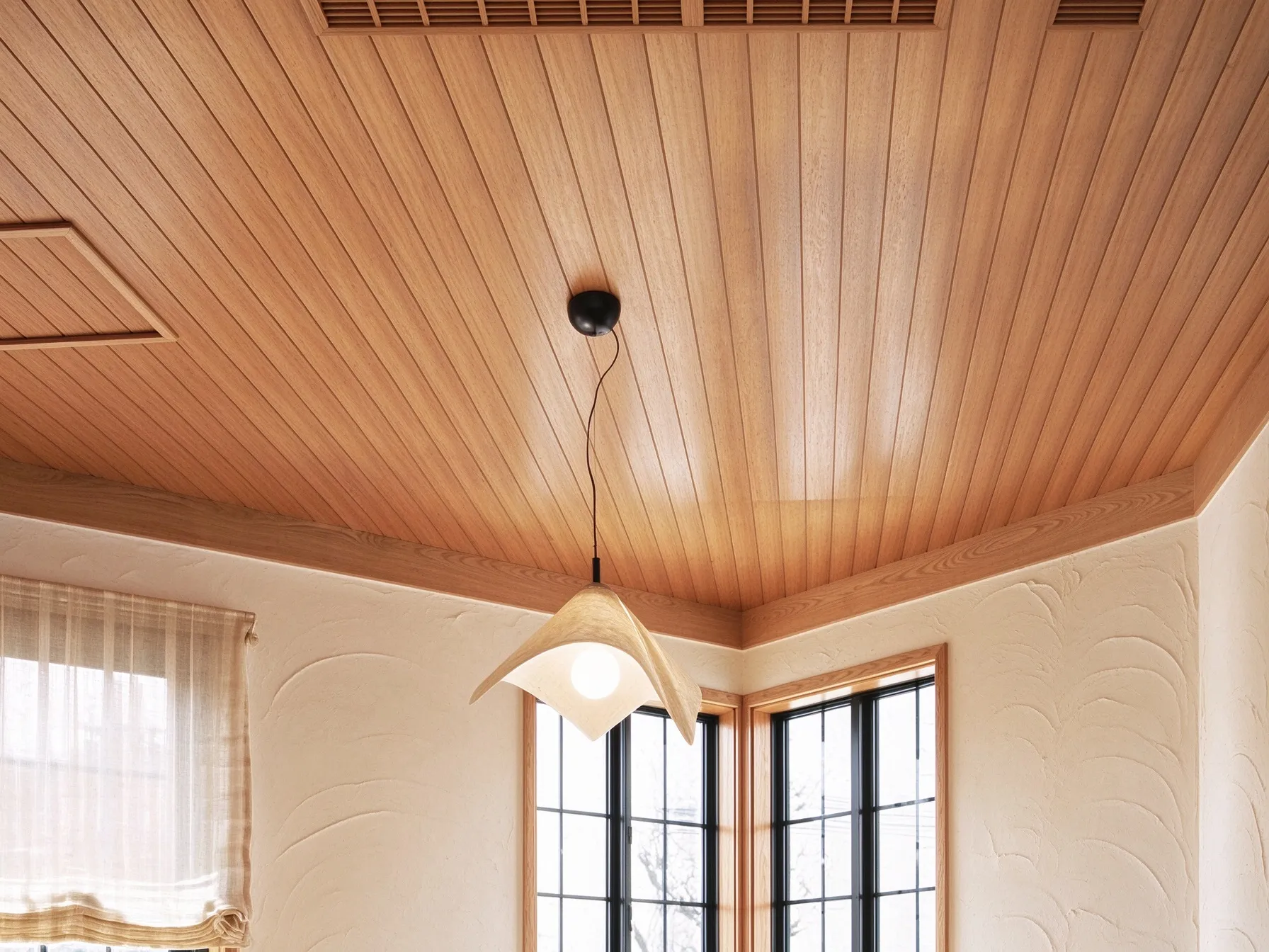 Linear C-shape Aluminum Strip Ceiling / Aluminum Linear Ceiling Panel