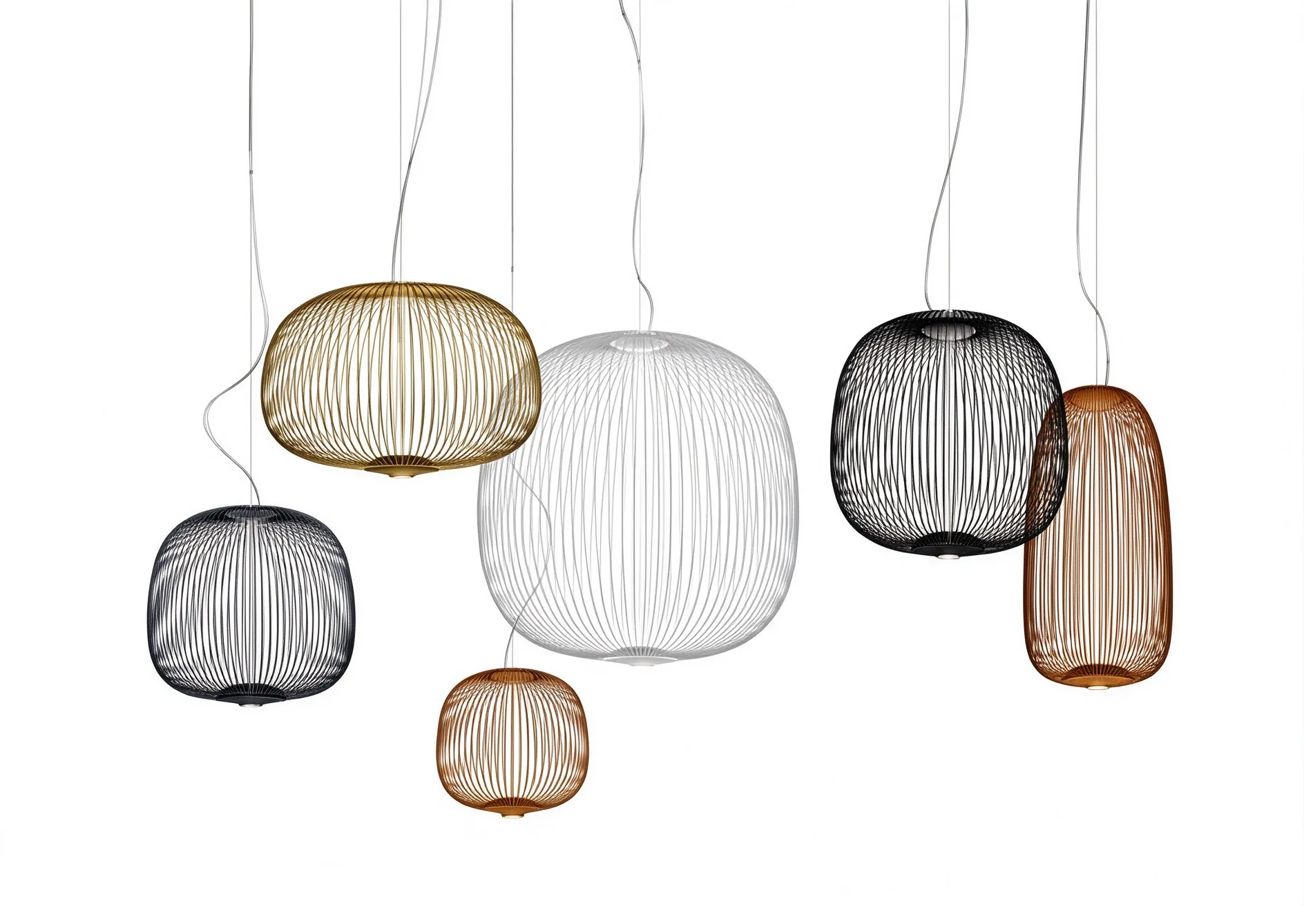 Modern Woven Mesh Pendant Light, Creative Geometric Shade Hanging Lamp for Restaurant & Living Room