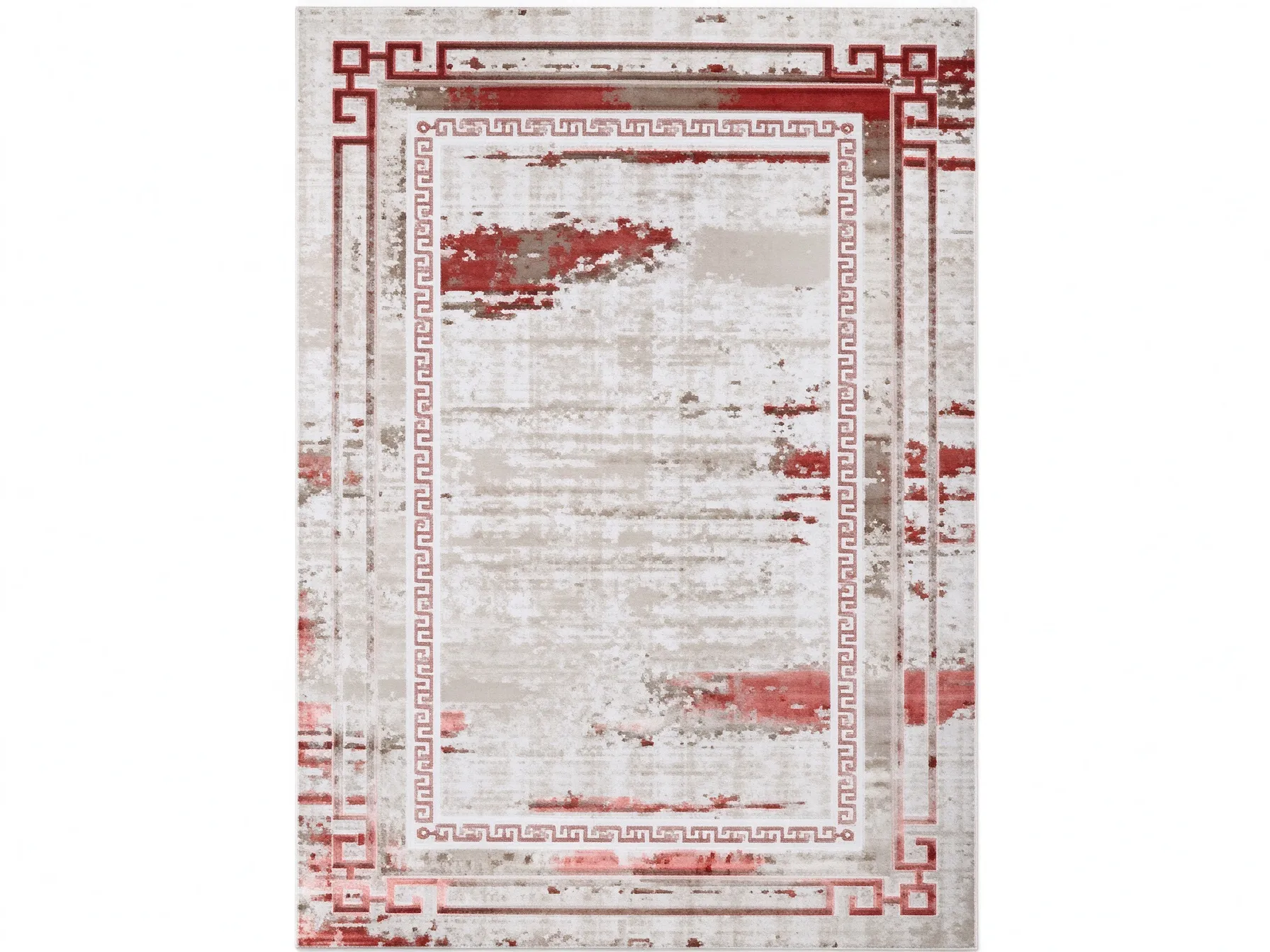 Modern Luxury Abstract Polyester Shiny Silk Area Rug