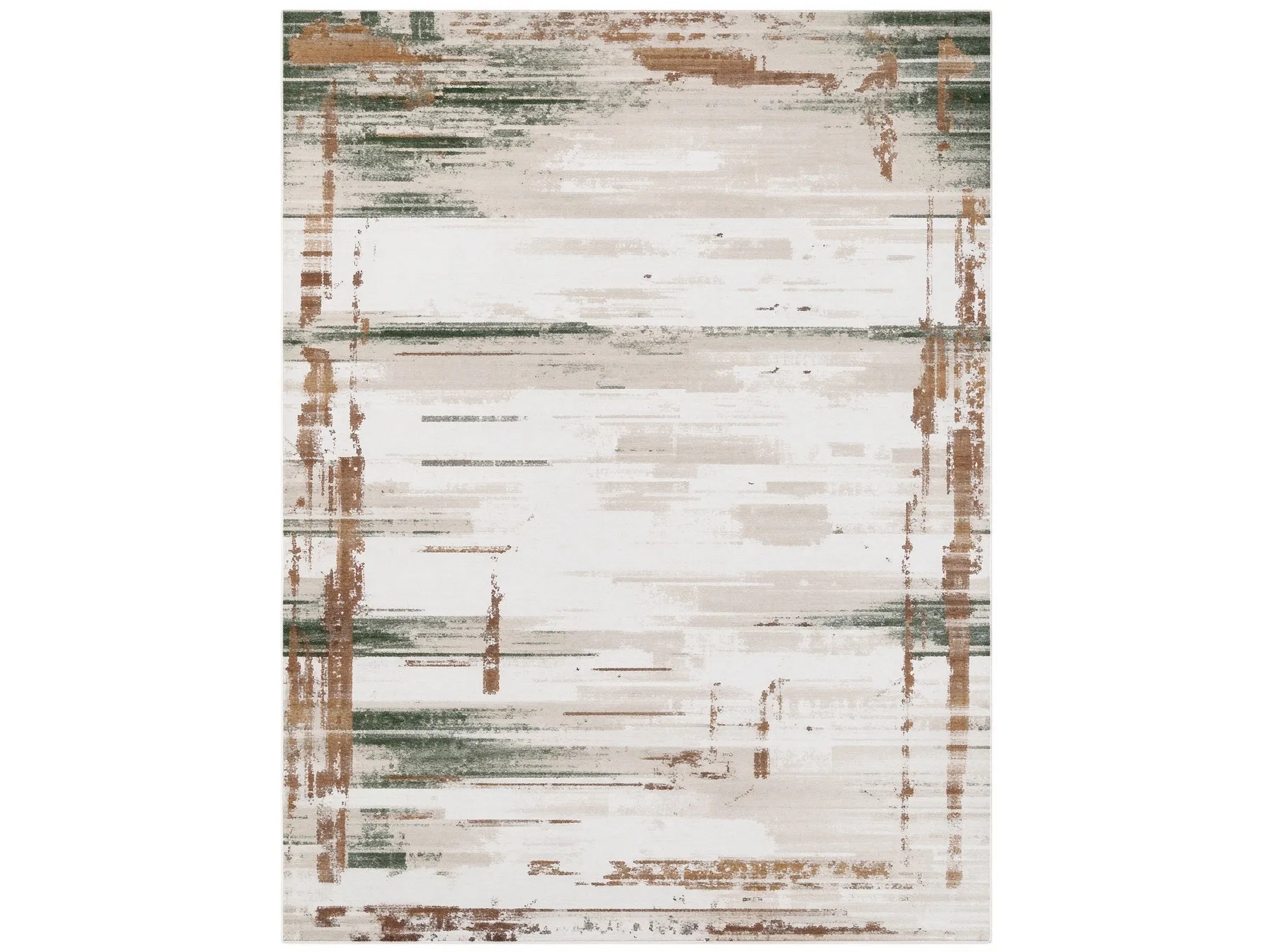 Modern Abstract Art Texture Polyester Area Rug