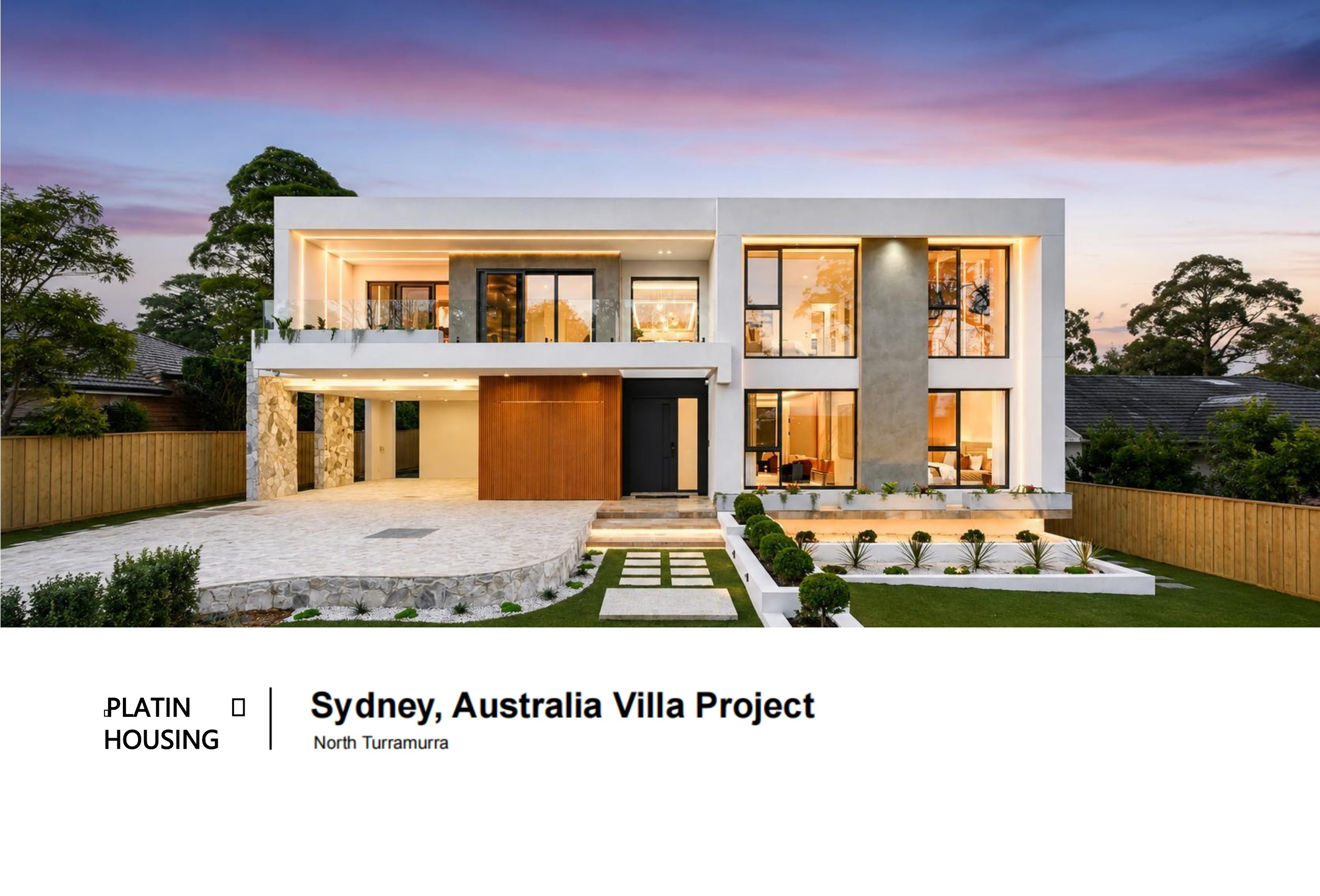 Platin Housing North Turramurra Project 2026