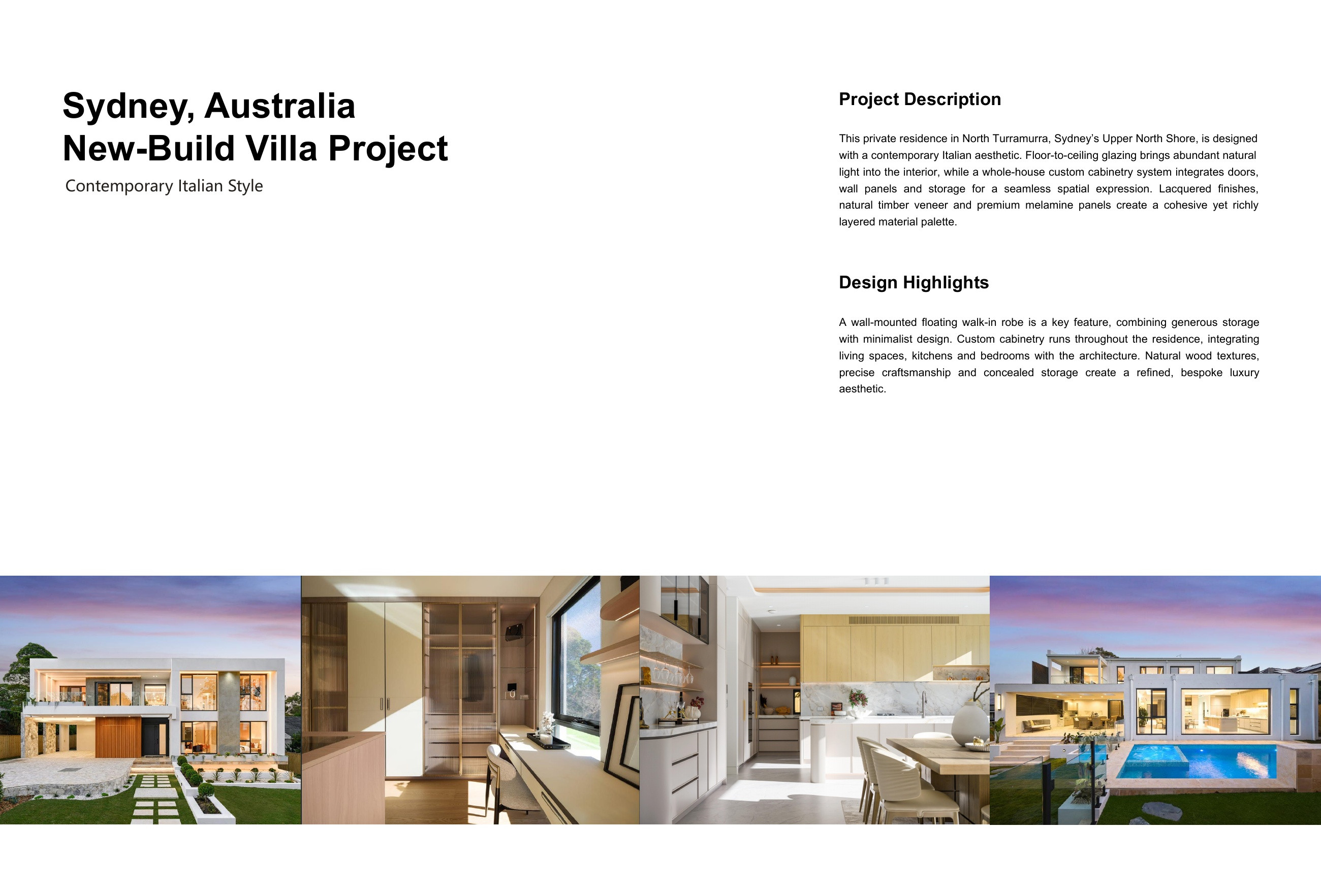 Platin Housing North Turramurra Project 2026