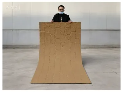 MCM Flexible Rammed Earth Panel | Bendable Soft Stone Wall Cladding