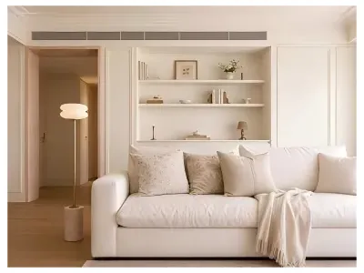 Light French Cream Style Full House | Warm & Cozy Vintage Home Design