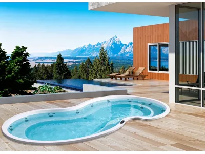 Customizable Shape Outdoor Spa, Personalized Hydrotherapy Pool