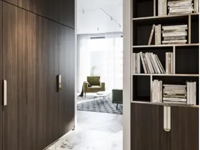 Modern Minimalist Entryway — S