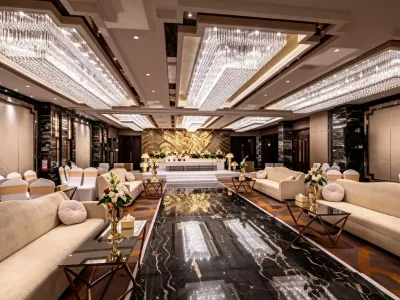 High-End Business Hotel Lobby & Suite Full Furnishing Turnkey Project Reference Scheme