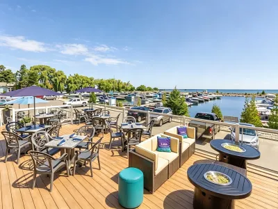 Lakefront Resort Hotel Guest Suite & Outdoor Patio Furnishing Project Reference Scheme