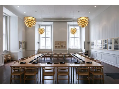 Modern Pinecone Petal Pendant Light, Multi-Layer Metal Chandelier for Dining Room & Hotel Lobby